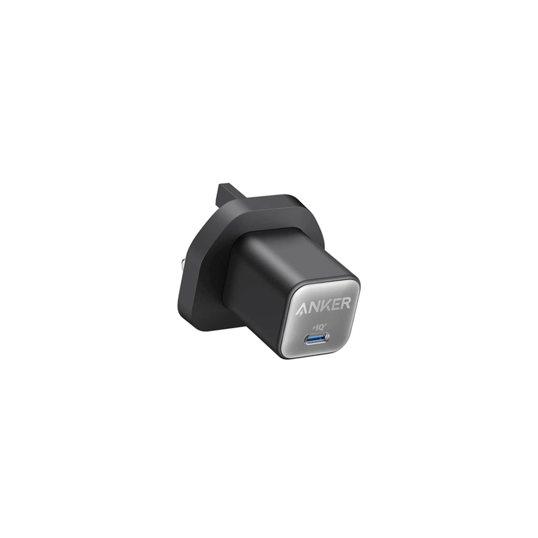 Anker 511 Nano 3 GaN 30W USB-C Wall Charger - Black in Qatar Anker 511 Nano 3 GaN 30W USB-C Wall Charger - Black in Qatar